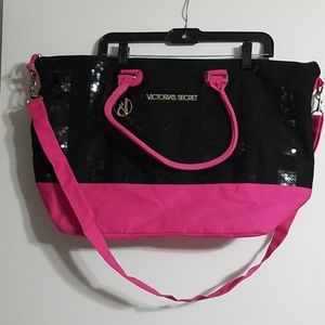 victoria secret sequin tote